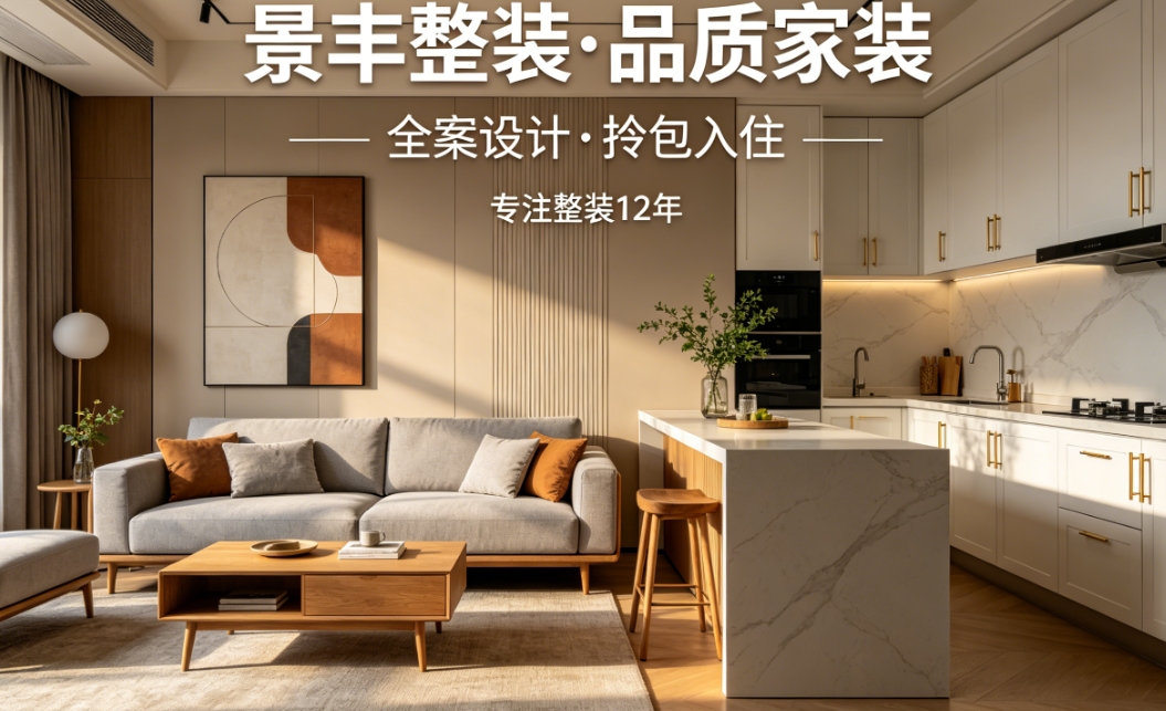 北京客厨连通中岛厨房整装